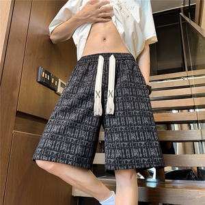 2025夏季扎染短裤美式宽松百搭休闲五分中裤*CK2557*P22图片