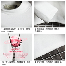 BT40184-P30加绒款-P40半高领长袖t恤男大码内搭打底衫男网格，男装T恤，电商A040A
