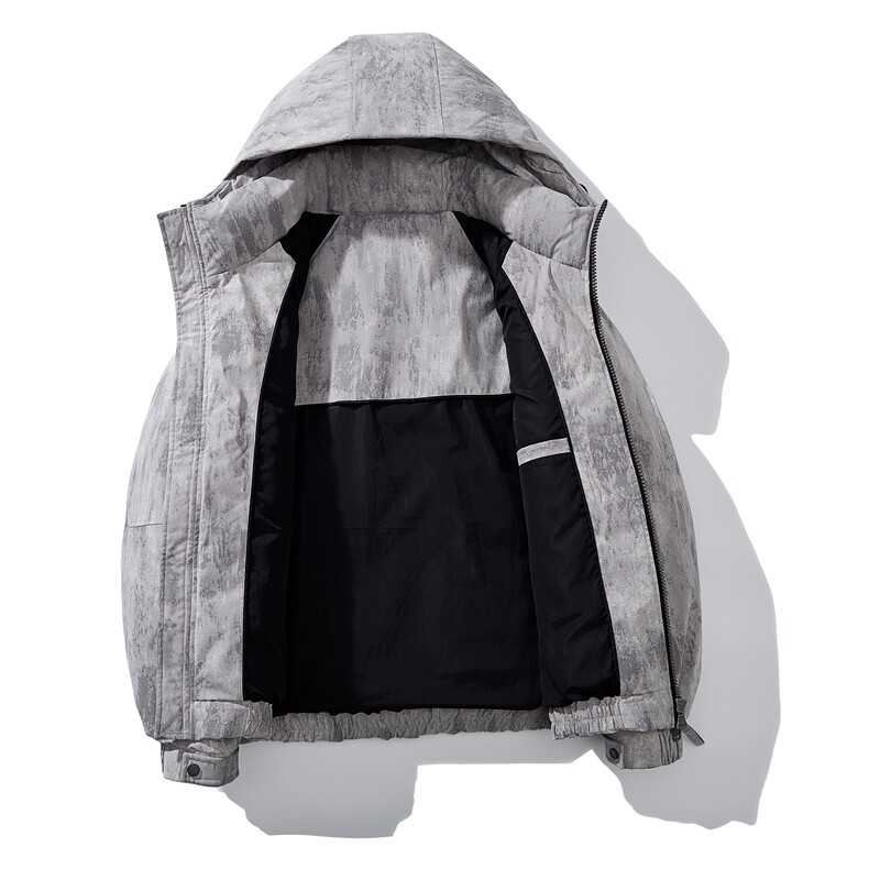 男士短款连帽迷彩羽绒服外套D213-M356-P360,男装羽绒服,电商D213