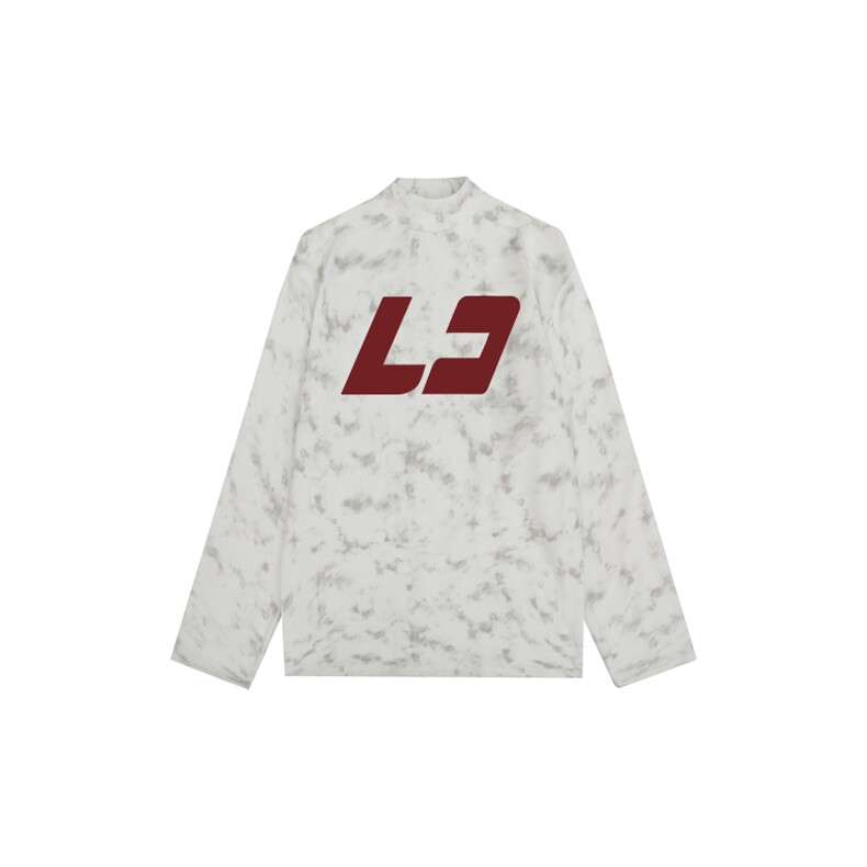 260克重磅扎染德绒半高领打底衫【有货】HD019-DR25210RB-P25图片