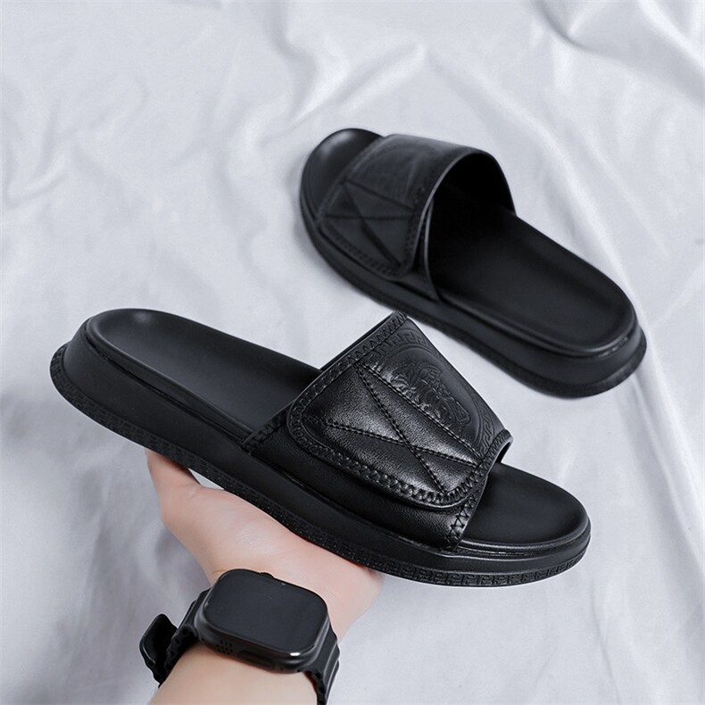 X4113-P135拖鞋男款外穿2024新款一字拖百搭沙滩鞋，男鞋凉鞋，星座1407-3