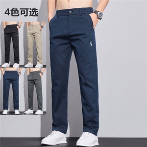 男士夏秋季弹力休闲裤长裤青年百搭时尚男装裤子K594-p45现货外贸图片