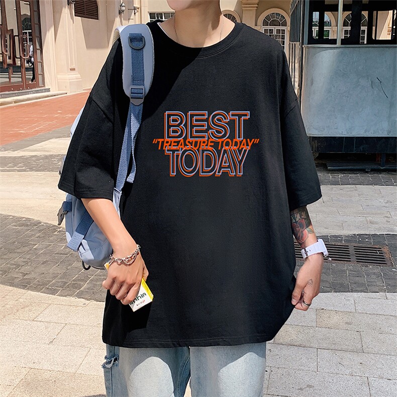 DX17181-P20纯短袖t恤男大码半袖打底衫宽松体恤衫港风,男装T恤,电商A040