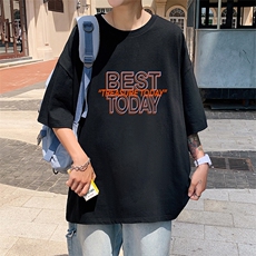 DX17181-P20纯短袖t恤男大码半袖打底衫宽松体恤衫港风，男装T恤，电商A040