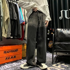 牛仔裤男秋季潮大码休闲裤子N224P45，男装牛仔裤，星座1116-2