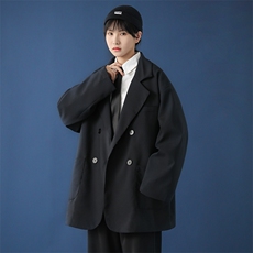 2020年秋冬新款男女宽松休闲盐系西装外套DS-B293-A758-P85，男装西服，电商A306