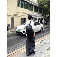 短袖衬衫高级感男夏季美式复古五分袖衬衣半截袖外套513DC1858P23，男装T恤，星座513