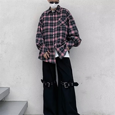 港味长袖防晒衬衣男女秋季慵懒风休闲衬衫HC125P36，男装衬衫，星座1116-2