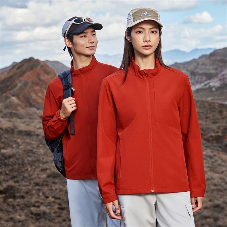 2025秋冬百搭时尚狼爪同款夹克单冲锋衣,女装短外套,衫都服饰