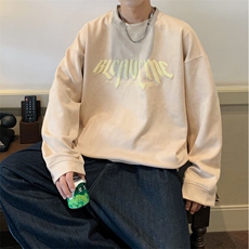 2024秋季麂皮绒重磅圆领卫衣904-WY01-P60，男装卫衣，星座904