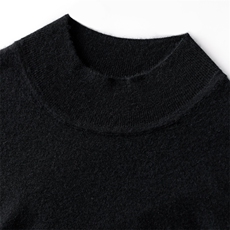 2025春季新款优雅女士精纺羊绒18针半高领羊绒衫，女装羊绒衫，英皇羊绒