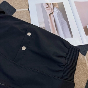 拼皮翻领工装夹克男装短款小众cleanfit解构棒球服外套 JK693图片