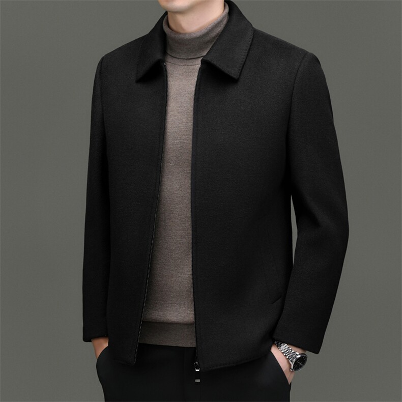 M11301-6钱塘2020-3商务休闲简约新款秋冬季中年男士西服P245图片