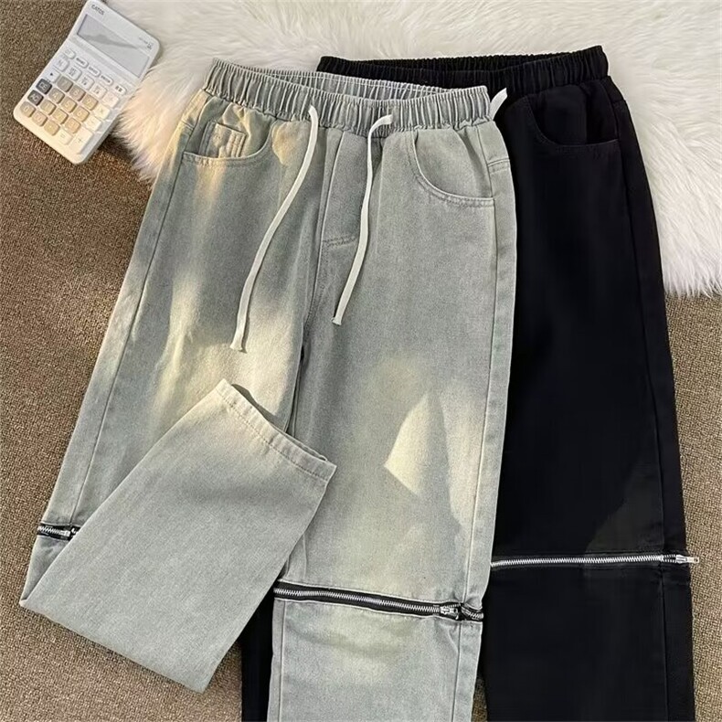 美式牛仔裤男款秋季长裤潮 G6071 P45图片