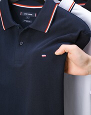 高端纯棉短袖T恤男2024夏季新款翻领全棉商务休闲纯色Polo衫男，男装Polo衫，电商B212（原钱塘6029）