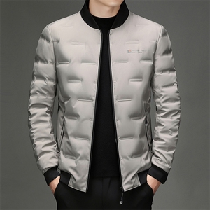 2023冬季新款羽绒服男常规立领保暖厚款羽绒外套男装SJ72052-P225图片