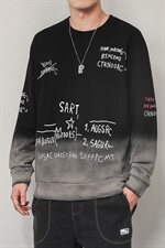 2021春秋季新款男士卫衣潮流宽松休闲上衣服渐变色外套秋装DF17T，男装卫衣，电商A102