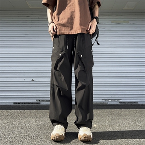 美式潮牌登山工装裤男2024夏季新款直筒休闲阔腿裤 现货K7811-P45图片