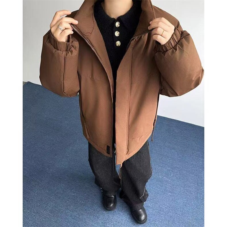 男士宽松防风防水加厚棉袄面包服DSA157B-M8808-P75,女包手腕包,电商A157B