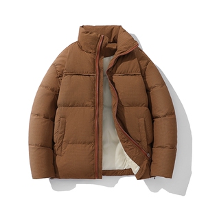 新标90白鸭绒简约休闲立领外套纯色加厚羽绒服ESY0212-P210图片
