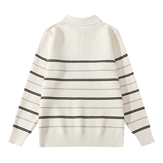 8760-P472025秋季时尚毛衣针织衫衬衫领男士长袖套头，男装针织衫/毛衣，电商A113