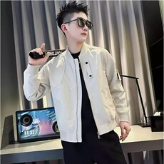 网络图现货潮牌高端痞帅春秋季新款休闲棒球服夹克JA207-P35，男装夹克，星座715-7