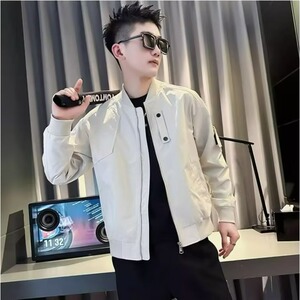 网络图现货 潮牌高端痞帅春秋季新款休闲棒球服夹克JA207-P35图片