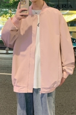 港风秋季新款外景飞行员夹克男宽松二开棒球服MYJ24-7860-特P53，男装夹克，星座717