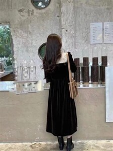 加厚打底连衣裙图片