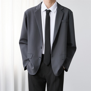 红色商务休闲正装西装男士新郎结婚礼服演出西服外套W6868-P50图片