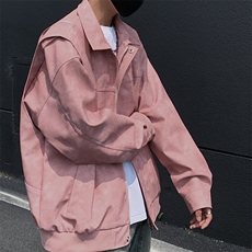 高街机动皮衣美式潮牌骑行服皮夹克外套光板A406JK1232特P83，男装夹克，星座309（原A406）