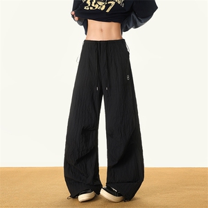8XL-M 新款速干肌理感直筒工装裤男宽松早秋休闲裤阔腿裤K9172P68图片