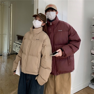 冬装2023中性短款面包服棉衣潮男女情侣装冬季棉服外套S279-P108图片