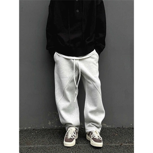 秋冬连帽开衫卫衣套装运动休闲宽松大码M-5XL TZ021 P80加绒P90图片