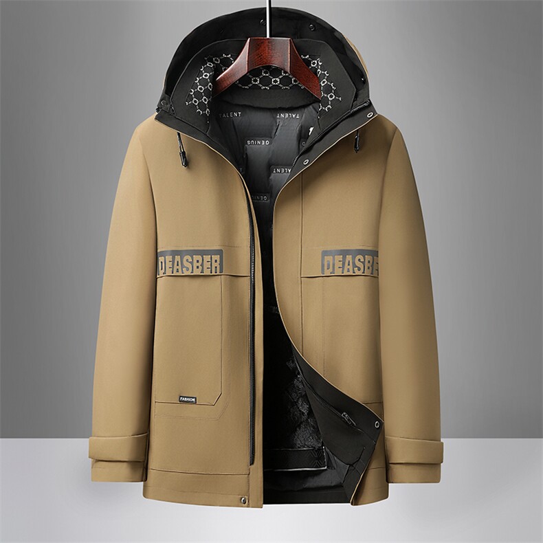 高品质商务休闲羽绒服，男装羽绒服，电商D210