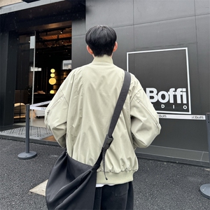 春季新款美式高街棒球服男士潮牌港风飞行夹克外套Jk06-P85控118图片