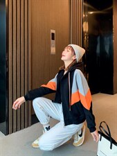 2022春装新款休闲时尚针织棒球针织外套，其它，Lime meca 俪米