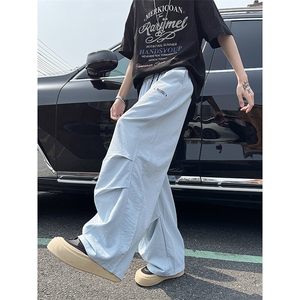 现货K99120-P35特 控60 大码夏季多巴胺伞兵裤休闲裤图片