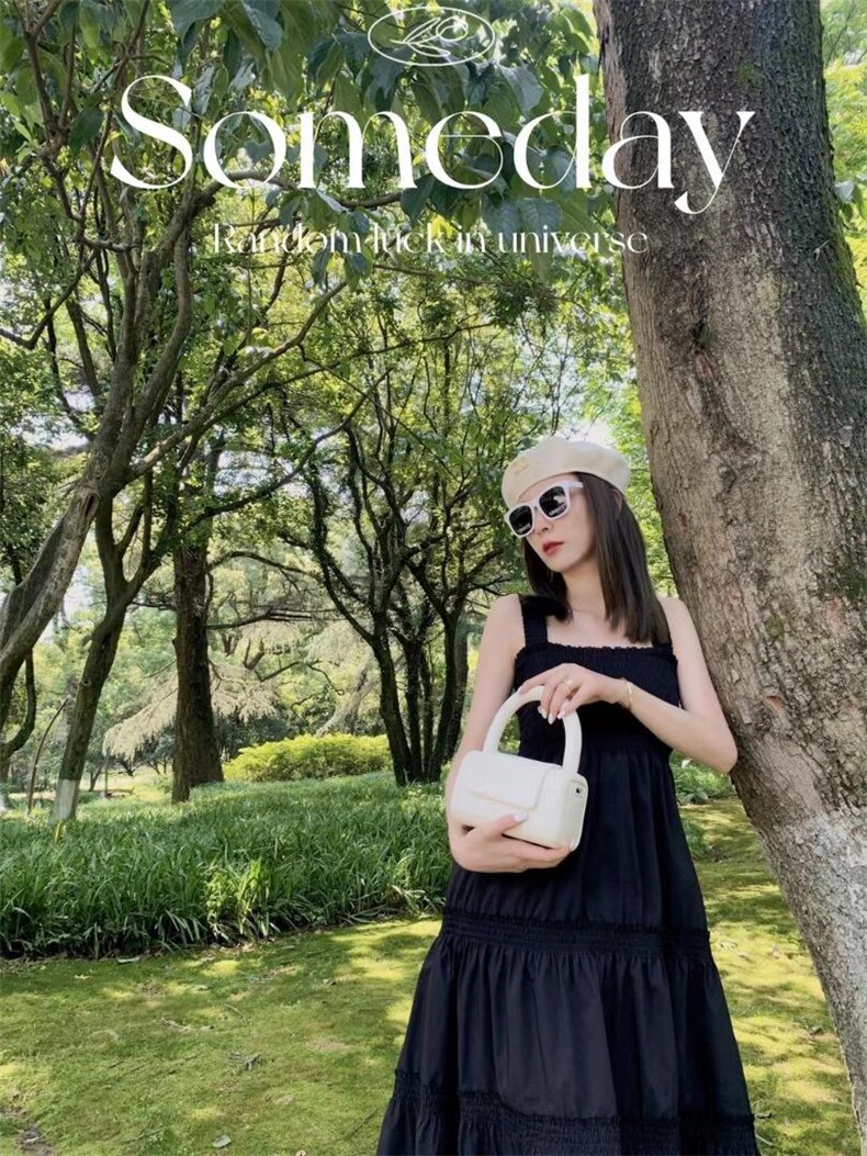 吊带连衣裙，女装背心吊带，YMY