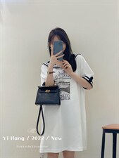 海军领连衣裙，女装连衣裙，一杭