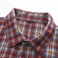 春季新款（跨境电商）格子男女情侣款潮流宽松格纹衬衣，男装衬衫，星座1107-1