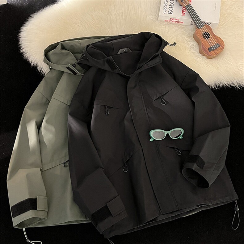 秋季户外夹克男冲锋衣外套DSA157B-JK742-P70图片