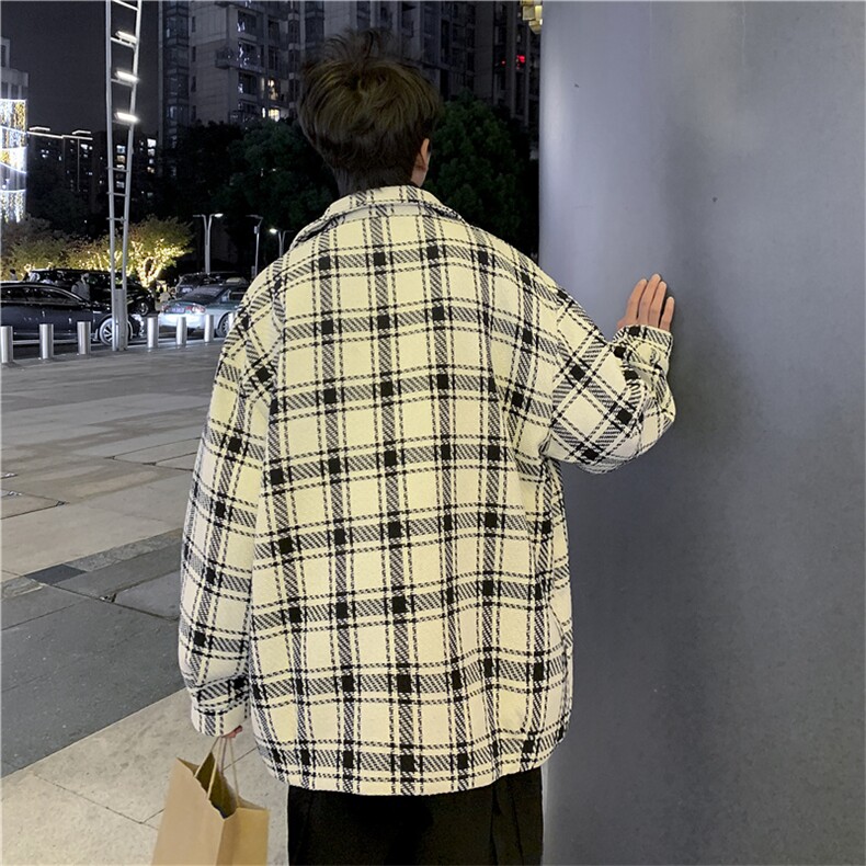 2023新款春秋季夹克男港风宽松潮流男百搭上衣外套JK06578-P68,男装夹克,星座308B-1