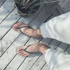 年年入的高质感港味夏舒适情侣人字拖男凉拖，男鞋拖鞋，星座1501