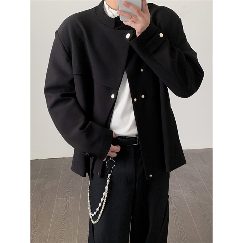 XF2607/P75春装新款现货新中式小西服男潮外套上衣,男装西服,电商A141