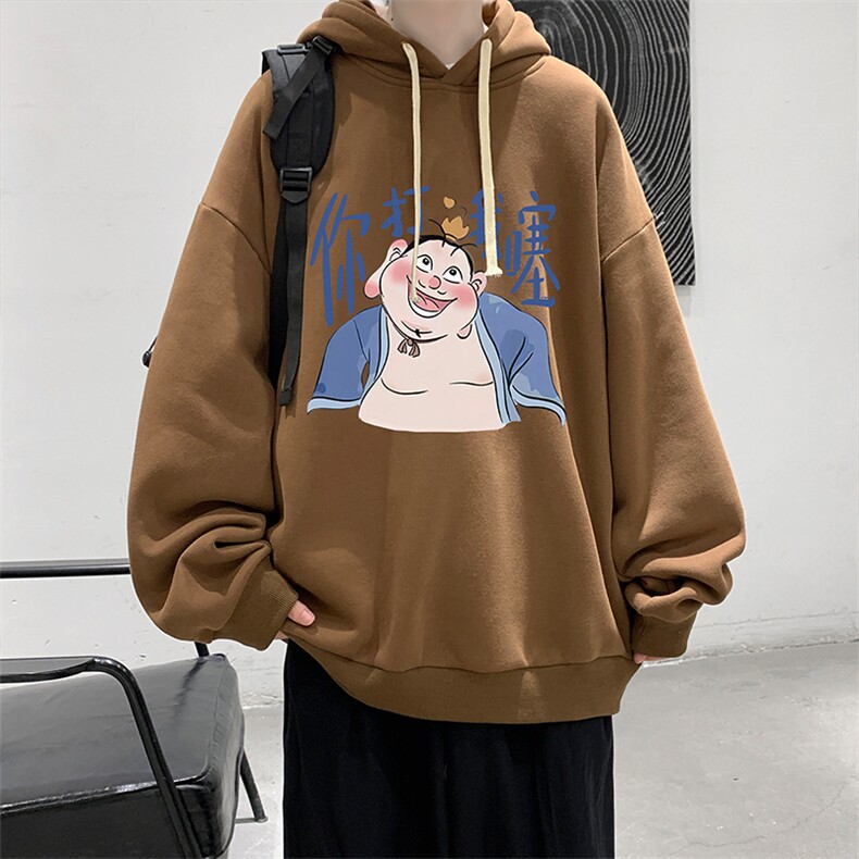 连帽卫衣男大码胖子帽衫大号运动服WY2437-P35,男装卫衣,电商A040