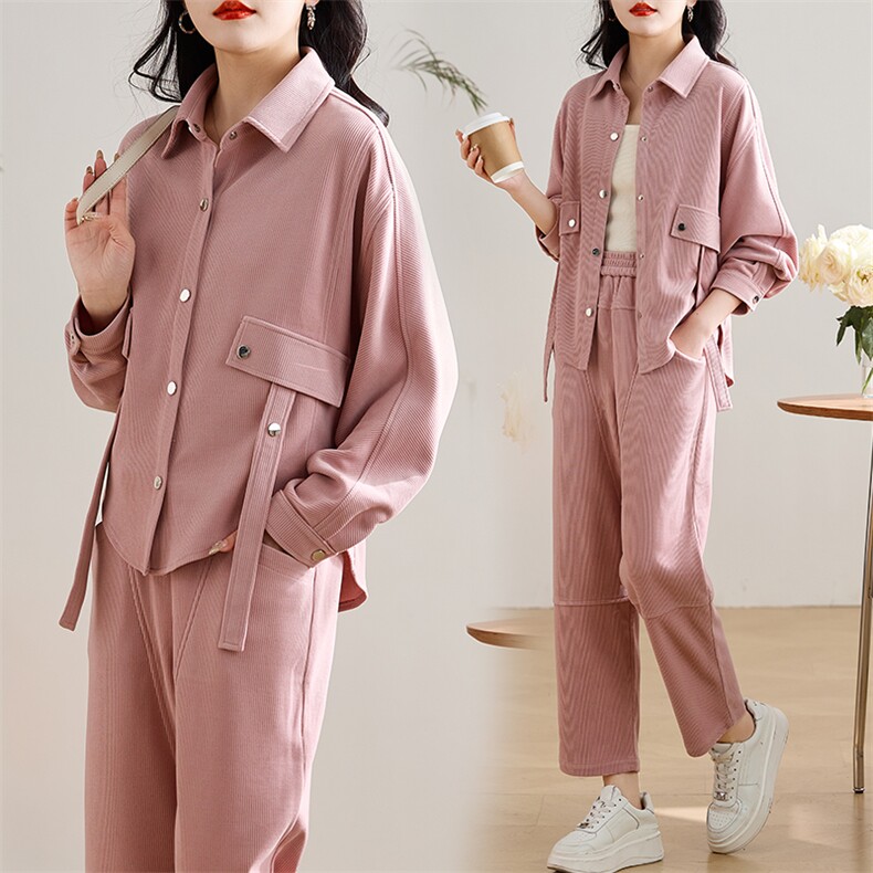 2025年新款秋季女装女士精品套装工作制服休闲,女装套装/套裙,1D073