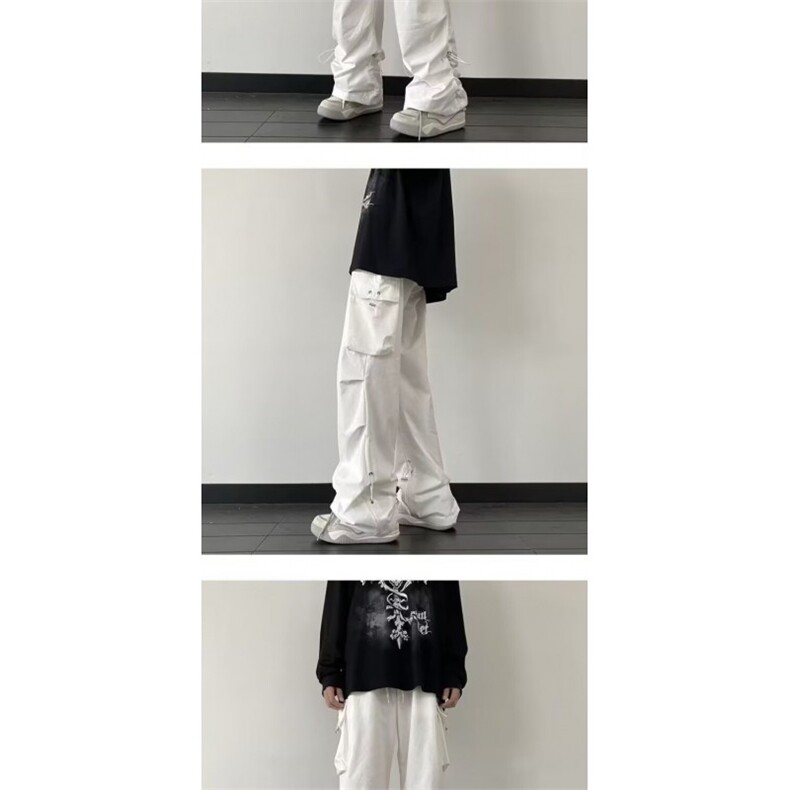 1506-1/K7311/P44休闲工装裤新品男vibe感松紧腰阔腿运动裤通勤,男装工装外套,星座1506-1