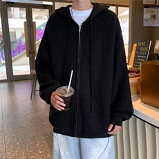 日系文艺港风毛衣男春秋季休闲百搭潮流长袖外套，男装针织衫/毛衣，星座716-2