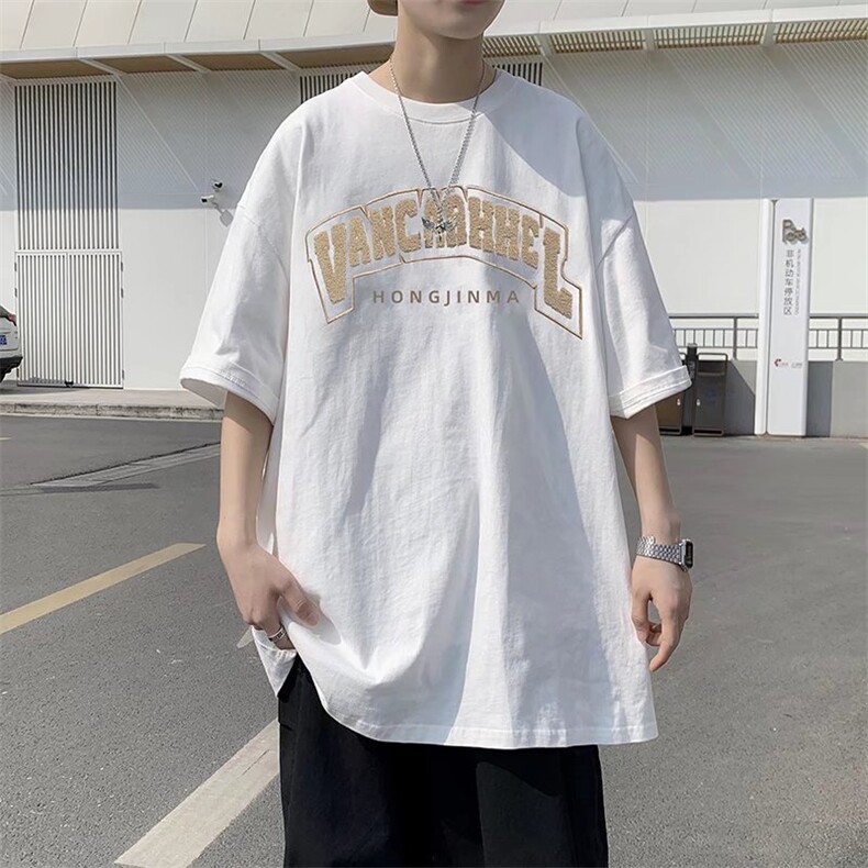 男圆领T恤宽松短袖T3075P28,男装T恤,星座1116-2